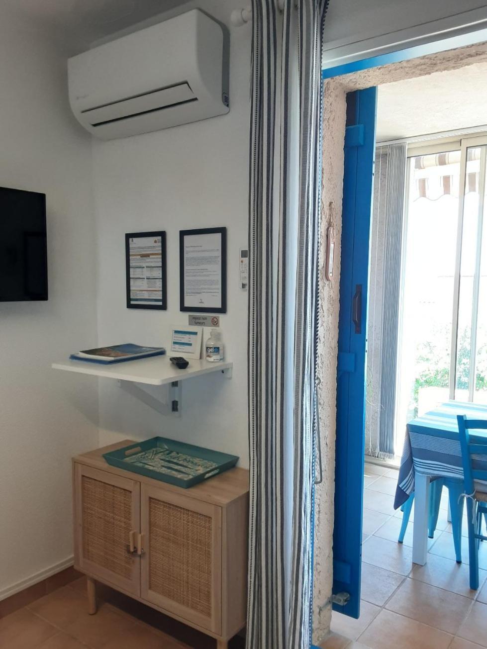 "Ti Sable" Agreable Studio Climatise, Jolie Vue Mer, Piscine A Cavalaire Sur Mer Golfe De St-Tropez Екстериор снимка